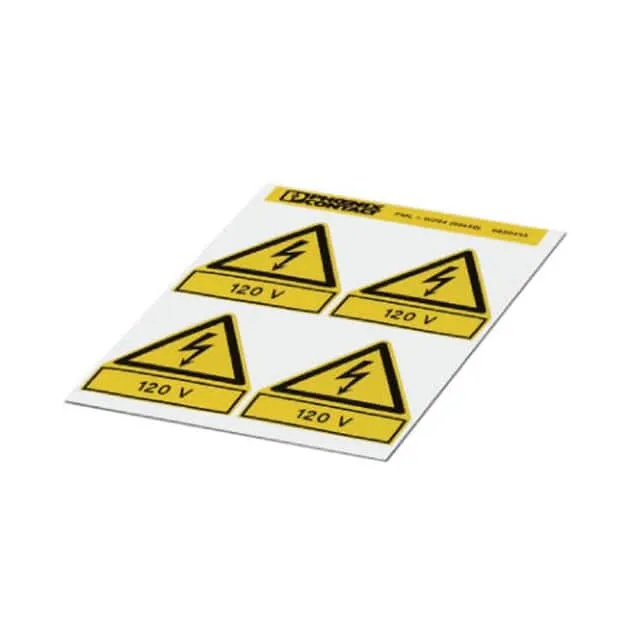 0830445 (LABEL ELECTRL WARN 1.97X1.97"")