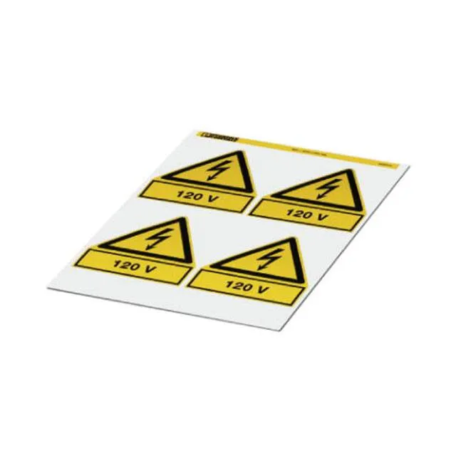0830446 (LABEL ELECTRL WARN 3.94X3.94"")