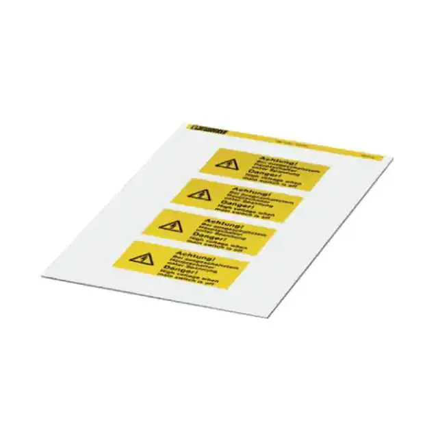 0830463 (LABEL ELECTRL WARN 4.13X2.05"")