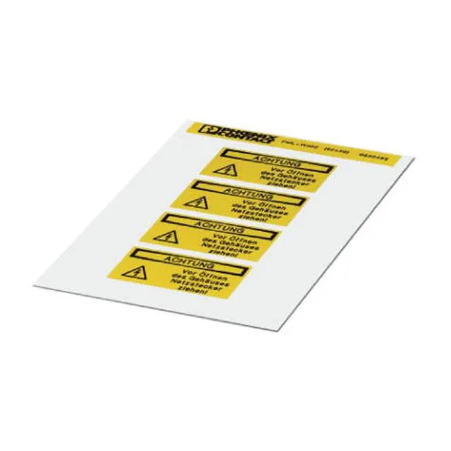 0830465 (LABEL ELECTRL WARN 2.05X1.02"")
