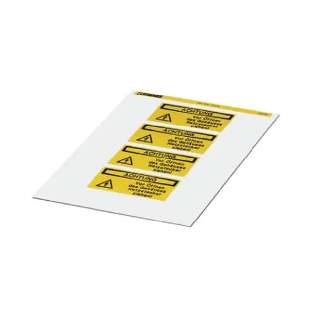 0830467 (LABEL ELECTRL WARN 4.13X2.05"")
