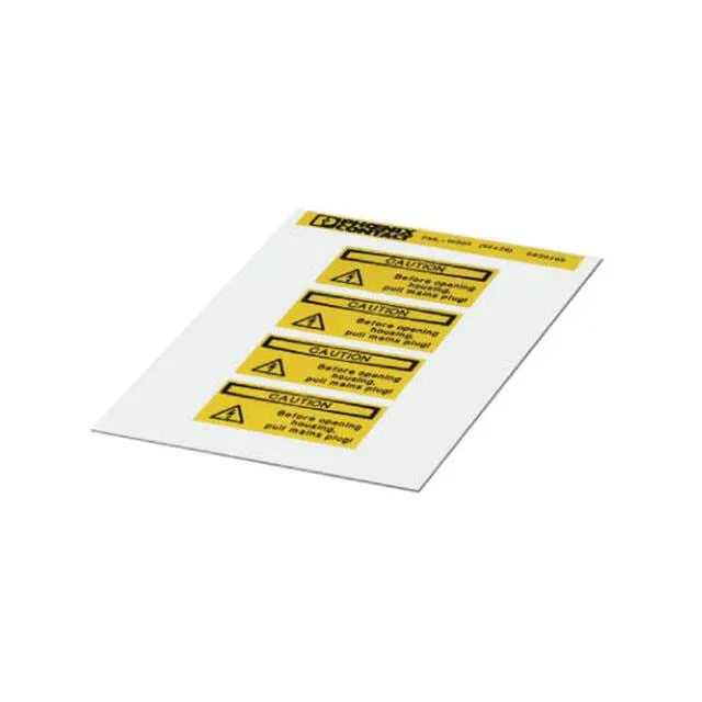 0830469 (LABEL ELECTRL WARN 2.05X1.02"")