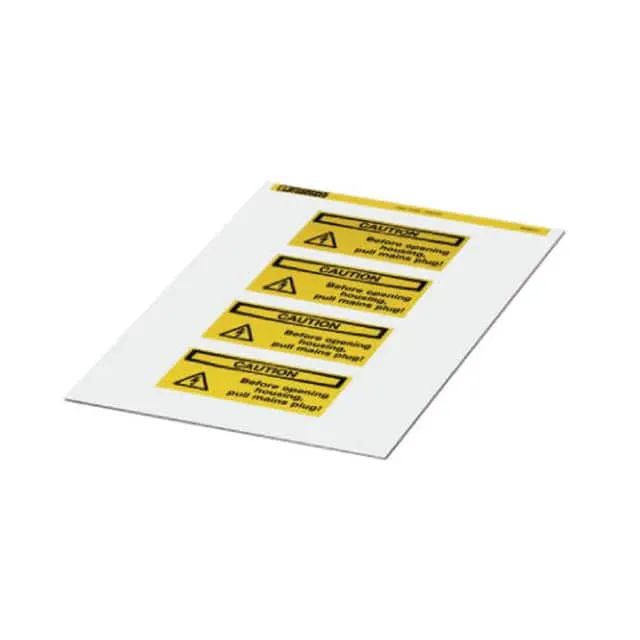 0830471 (LABEL ELECTRL WARN 4.13X2.05"")