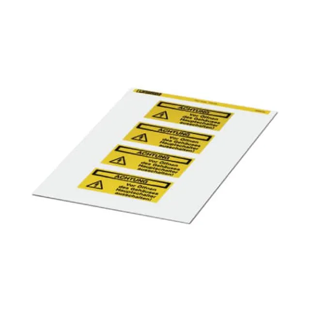 0830475 (LABEL ELECTRL WARN 4.13X2.05"")