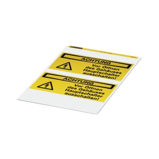 0830476 (LABEL ELECTRL WARN 7.87X3.94"")