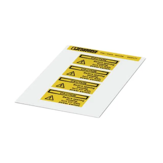 0830477 (LABEL ELECTRL WARN 2.05X1.02"")