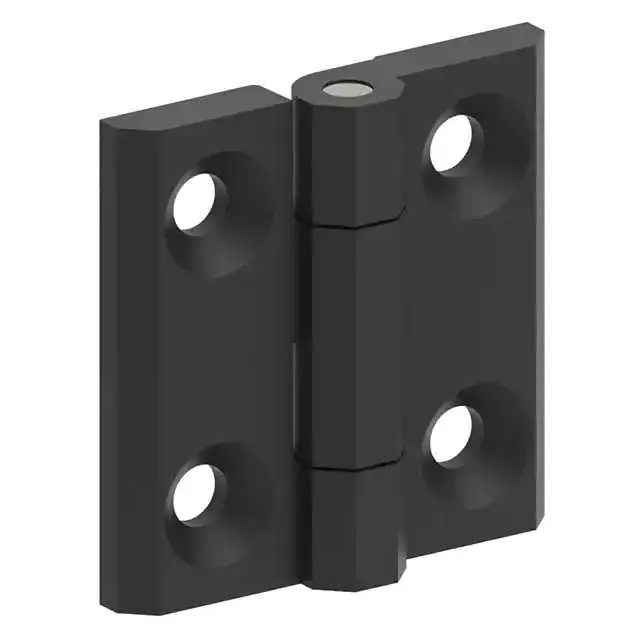099124 (LEAF HINGE 50X50 ZAMAK BLACK POW)