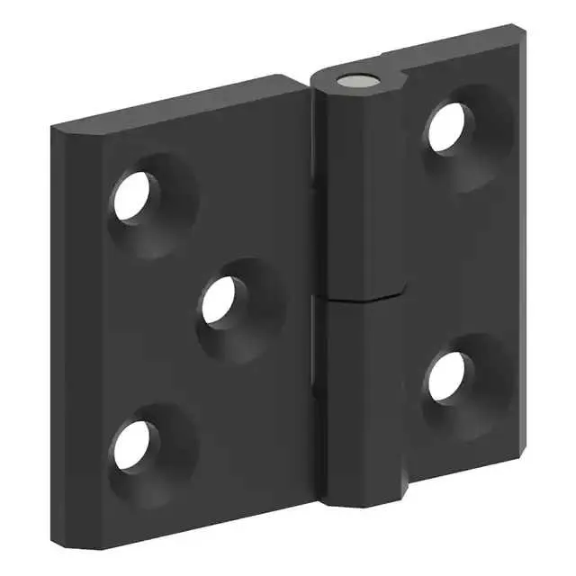 099125 (LEAF HINGE 50X63 ZAMAK BLACK POW)
