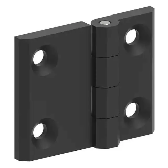 099127 (LEAF HINGE 50X63 ZAMAK BLACK POW)