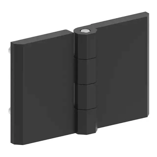 099129 (LEAF HINGE 50X76 ZAMAK BLACK POW)
