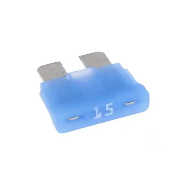 0ATO015.HXGLO (FUSE AUTO 15A 32VAC/VDC BLADE)