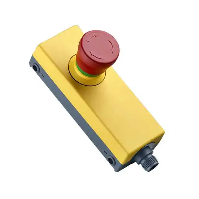 1.22.176.000/0000 (E-BOX M12, 1 PUSHBUTTON HIGH RED)