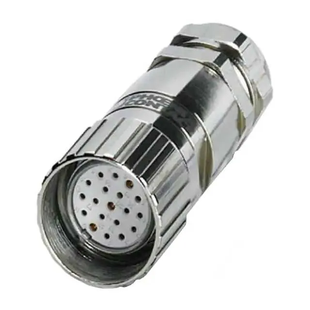1000042 (CONN RCPT FMALE 19POS GOLD SLDR)