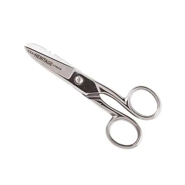 100CS (SERRATED ELECTRICIAN SCISSORS)