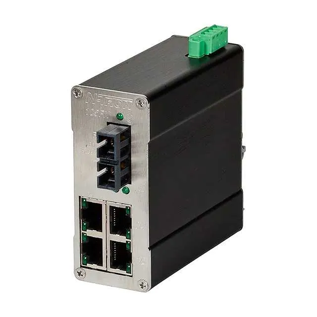 105FX-SC (5-P,4-10/100TX,1-100BASEFXU,DIN,)