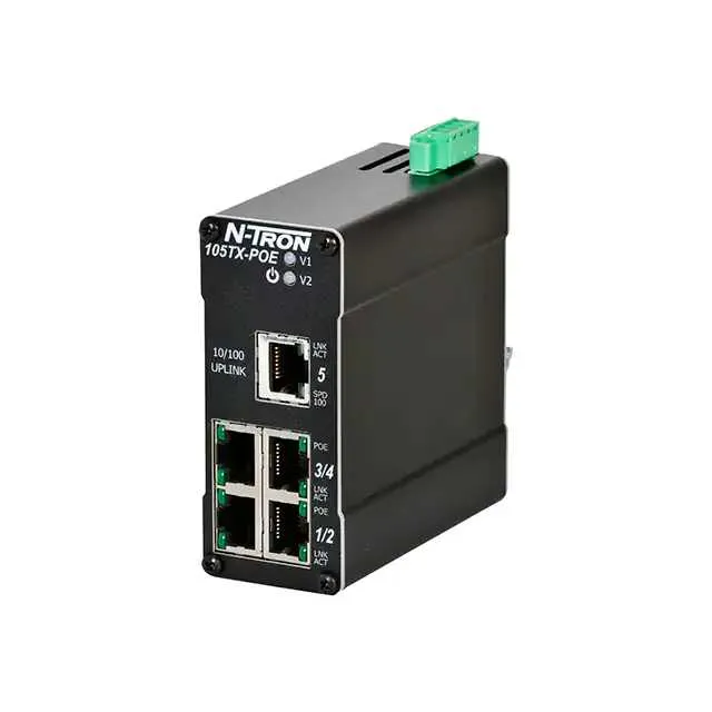 105TX-POE-MDR (SWITCH POE ETHERNET)