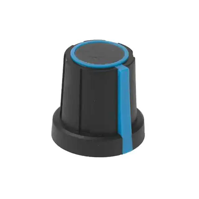1106-A (KNOB SERR W/SKIRT 0.236 PLASTIC")
