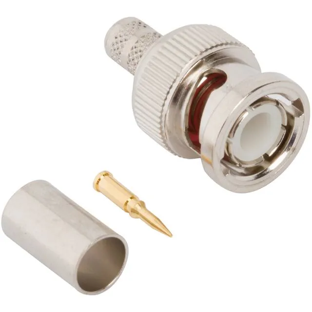 112122 (CONN BNC PLUG STR 50 OHM CRIMP)