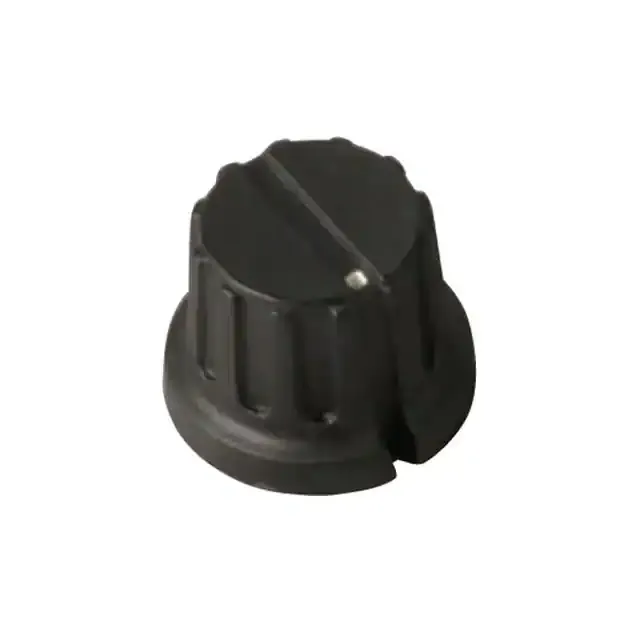 1145 (KNOB SERRATED W/SKRT 0.250 PHEN")