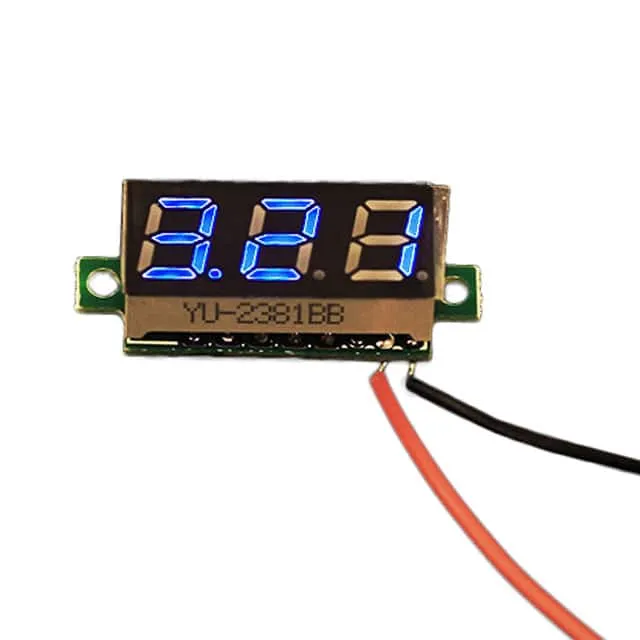 114990166 (VOLTMETER 2.6-30VDC LED PNL MT)