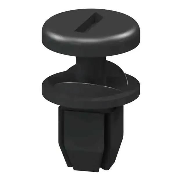 QTPF-1BK (RIVET PUSH 0.482 ACETAL BLACK")