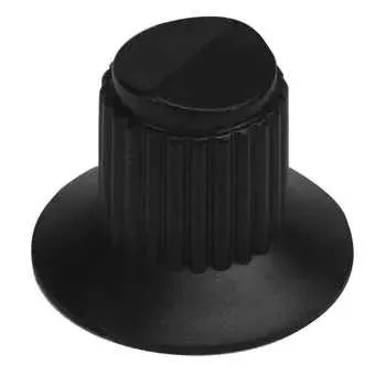 11K5015-JMNB (KNOB PLASTIC 1/8 DIA BLACK")