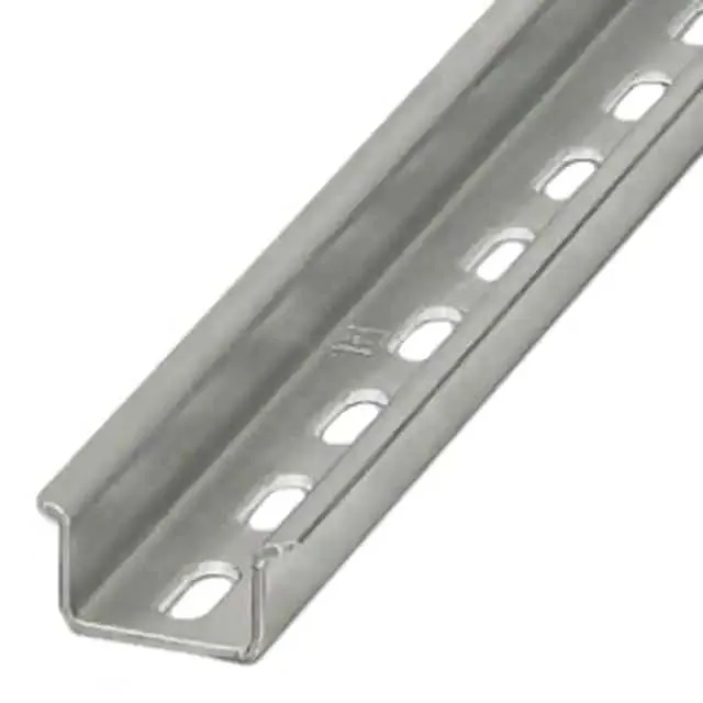 1207658 (DIN RAIL 35MMX15MM SLOTTED 1M)
