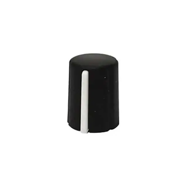 1237-L (KNOB SERRATED PLASTIC)