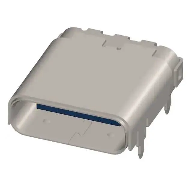 12401610E4#2A (USB TYPE-C, RA RCPT, PCB MOUNT,)