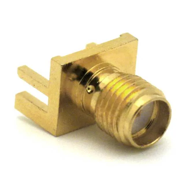 132255 (CONN SMA RCPT STR 50OHM EDGE MNT)