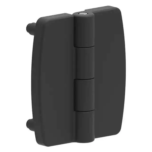 1399121 (STYLED LEAF HINGE 80X70 ZAMAK BL)