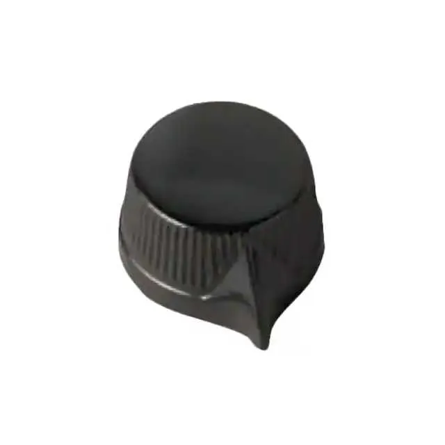1400-W (KNOB KNURLED W/SKIRT 0.253 PHEN")
