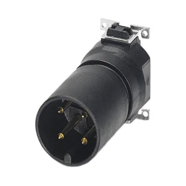 1411924 (CONN MALE INSERT 4POS GOLD SLDR)