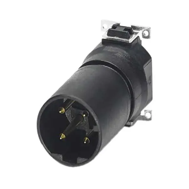 1411925 (CONN MALE INSERT 4POS GOLD SLDR)