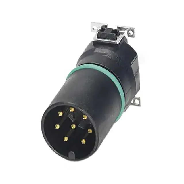 1411945 (CONN MALE INSERT 8POS GOLD SLDR)