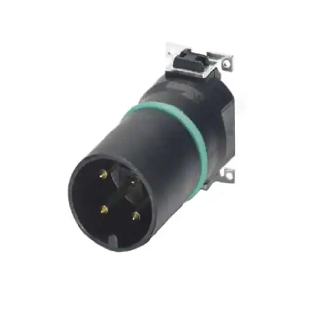 1411997 (CONN MALE INSERT 4POS GOLD SLDR)