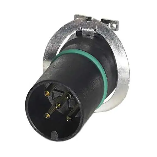 1412012 (CONN MALE INSERT 5POS GOLD SLDR)
