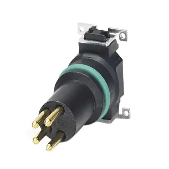 1412256 (CONN MALE INSERT 4POS GOLD SLDR)