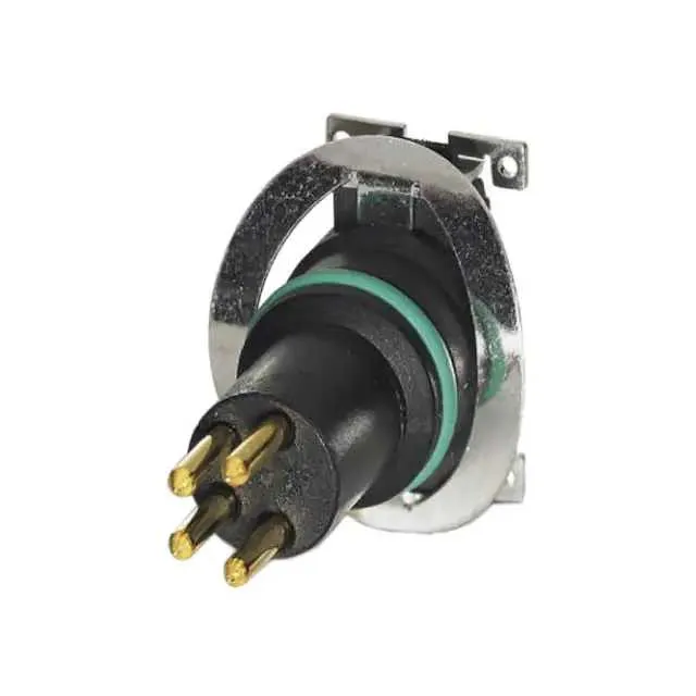 1412264 (CONN MALE INSERT 4POS GOLD SLDR)