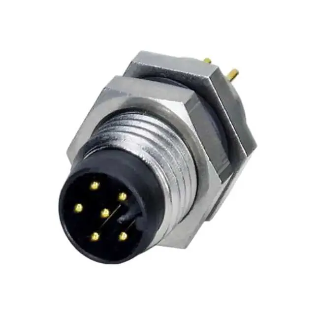 1436521 (CONN PLUG MALE 6POS GOLD SOLDER)