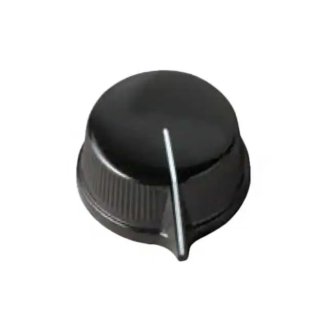 1470AS (KNOB KNURLED W/SKIRT 0.253 PHEN")