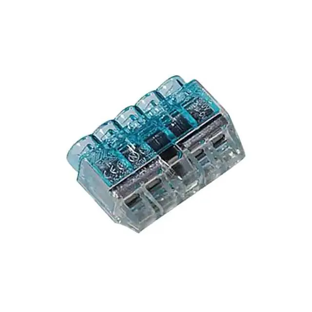 148-90039 (WIRE CONN PUSH 5PORT BLUE)