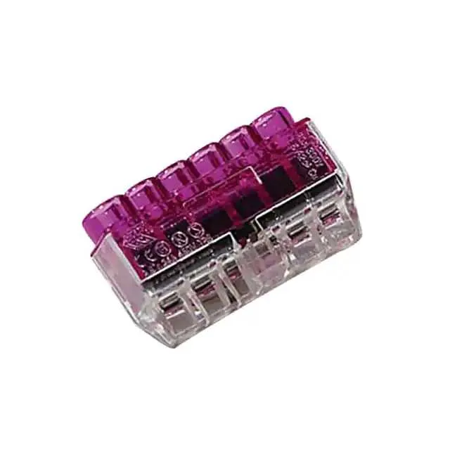 148-90040 (WIRE CONN PUSH 6PORT VIO)