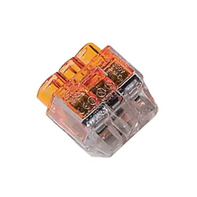 148-90049 (WIRE CONN PUSH 3PORT ORN)