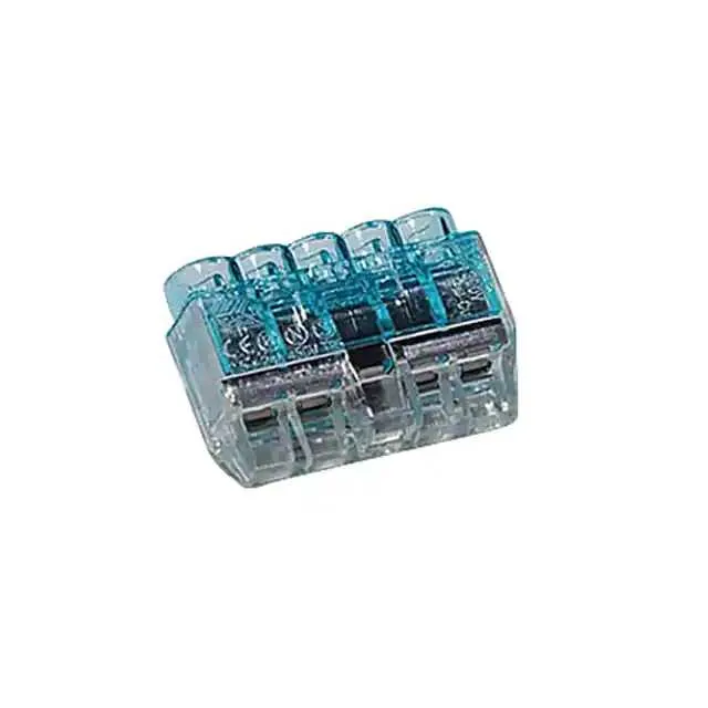 148-90051 (WIRE CONN PUSH 5PORT BLUE)