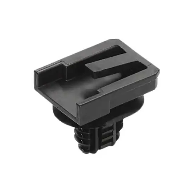 151-01244 (CBL CLIP CONN OVAL FIR TREE BLK)
