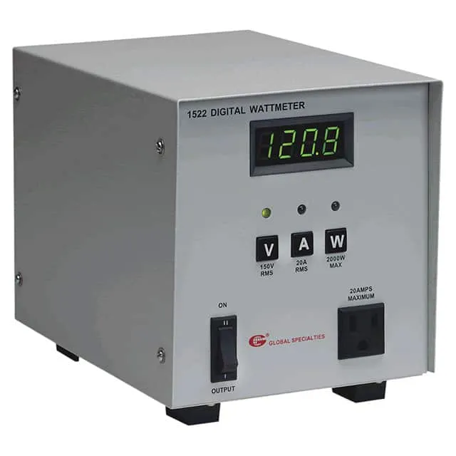 1522 (DIG WATTMETER 20A TRUE RMS 1999W)
