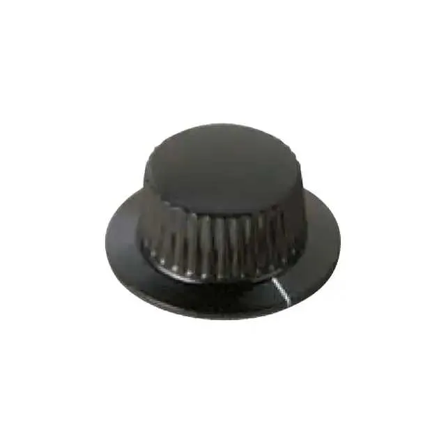 1600BW (KNOB KNURLED W/SKIRT 0.250 PHEN")
