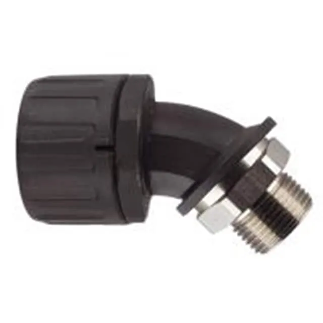 166-90050 (45 DEGREE ELBOW BRASS SWIVLE FIT)
