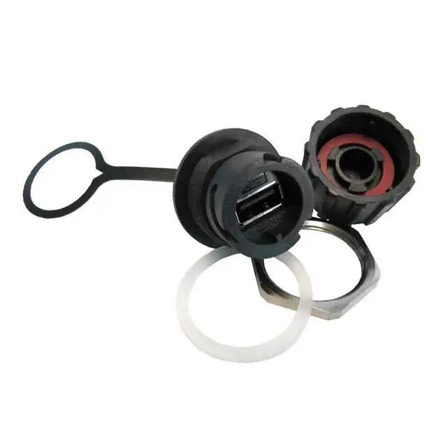 17-200161 (CONN USB ADPT F-F W/COVER IP67)